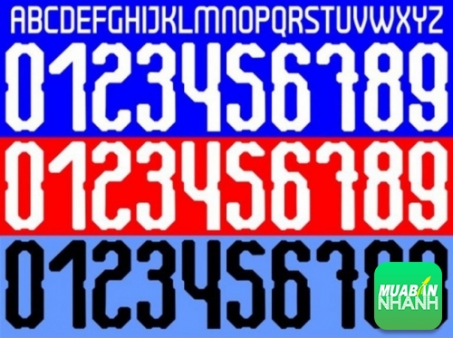 Xu hướng font chữ in áo bóng đá được ưa chuộng, 173, Mãnh Nhi, In Áo Giá Rẻ, 08/06/2018 18:30:12