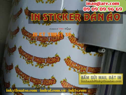 Gui email dat sticker dan ao voi Cong ty TNHH In Ky Thuat So - Digital Printing 